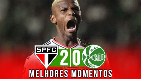 SÃO PAULO 2 X 0 JUVENTUDE MELHORES MOMENTOS COPA DO BRASIL 2022