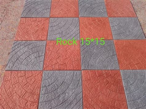 Concrete Terracotta Car Parking Tiles Thickness Mm Size Medium