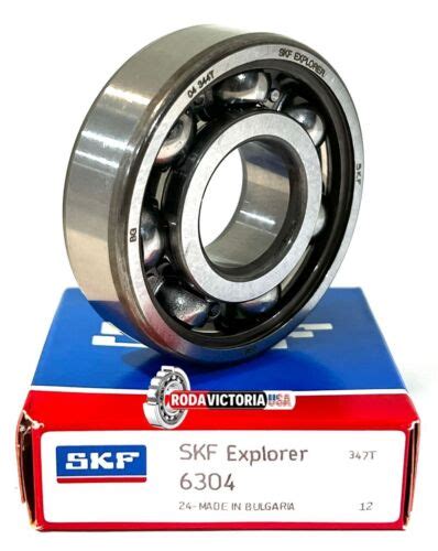 Skf Deep Grove Single Row Open Ball Bearing X X Mm