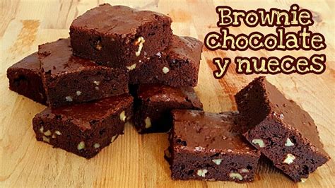 Brownie De Chocolate Y Nueces