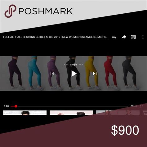 are alphalete leggings true to size chart