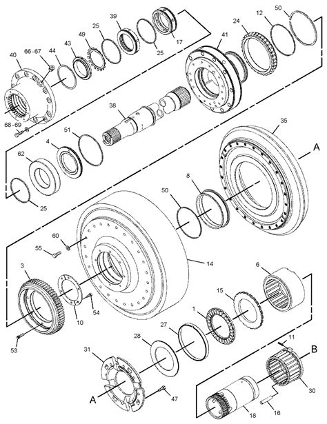 Planetary Gp Transmission S N Kjs Up Frt Up Part Of