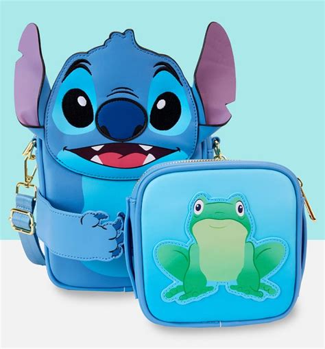 Loungefly Disney Stitch Camping Crossbuddies Bag