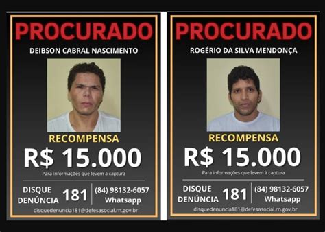 Governo do RN oferece recompensa por fugitivos do presídio federal de