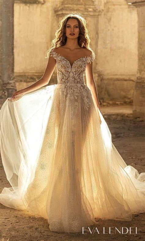 Eva Lendel Golden Hour Wedding Dresses Wedding Inspirasi