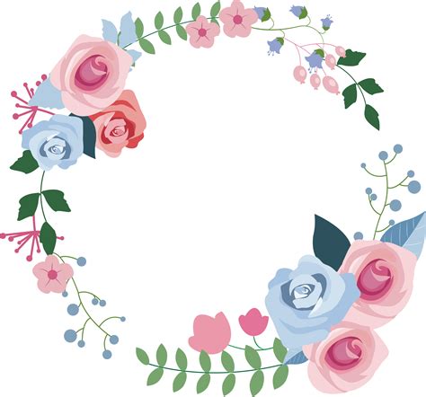 Floral Border Frame Png Clipart Png Mart Porn Sex Picture