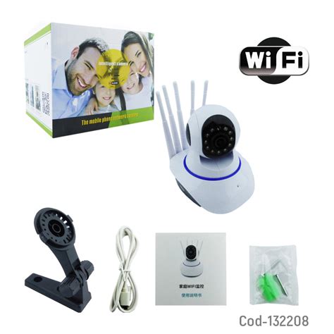 Kolm Camara De Vigilancia IP WIFI 5 Antenas Para Smartphone