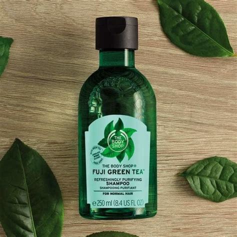 Review Shampoo The Body Shop Fuji Green Tea Shop Poin