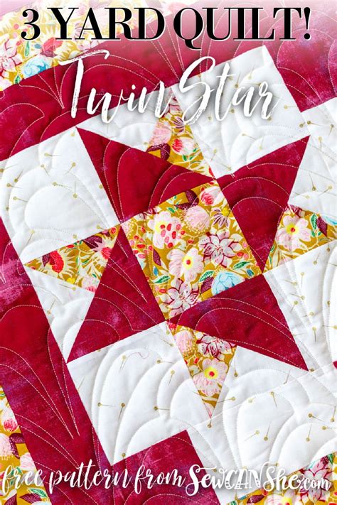 Splendor 3 Yard Quilt Pattern Story SewCanShe Free Sewing Patterns