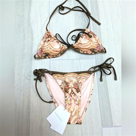 Zimmermann Swim Zimmermann Lyre Mini Bikini Poshmark