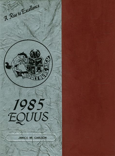 1985 yearbook from Middleburg High School from Middleburg, Florida for sale