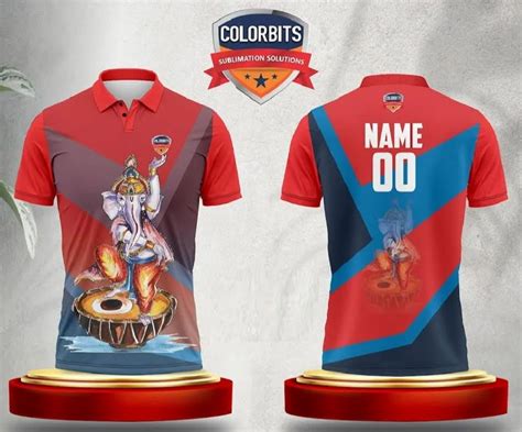 Polyester Sports T Shirt Digital Sublimation Printing Services at ₹ 250 ...