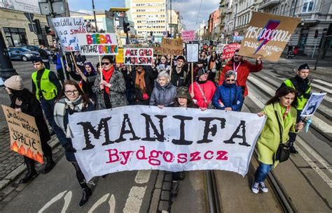 Koniec Piek A Kobiet V Manifa Bydgoska Przesz A Ulicami Miasta