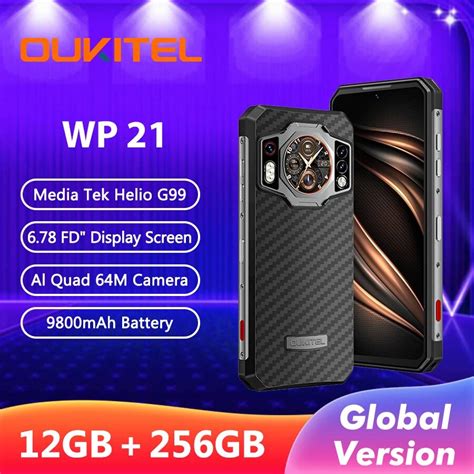 Global Oukitel Wp Rugged Night Vision Smartphone Cell Phone Mobile