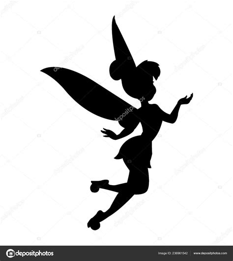 Dancing Fairy Silhouette