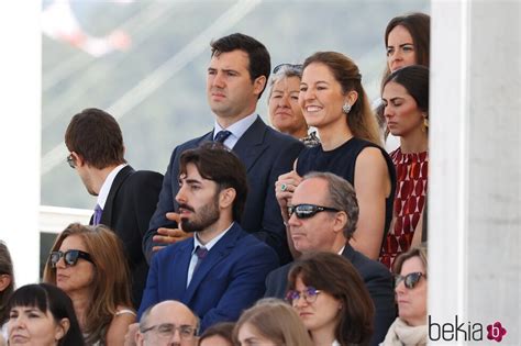 Victoria L Pez Quesada Y Enrique Moreno De La Cova En La Jura De