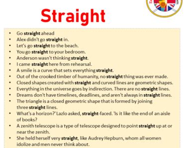 Sentences For Straight Archives English Grammar Here