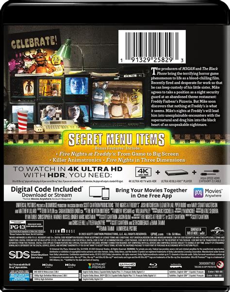 Five Nights At Freddys 2023 Release Dates On Blu Ray 4k Blu Ray Digital And Dvd Hd Report