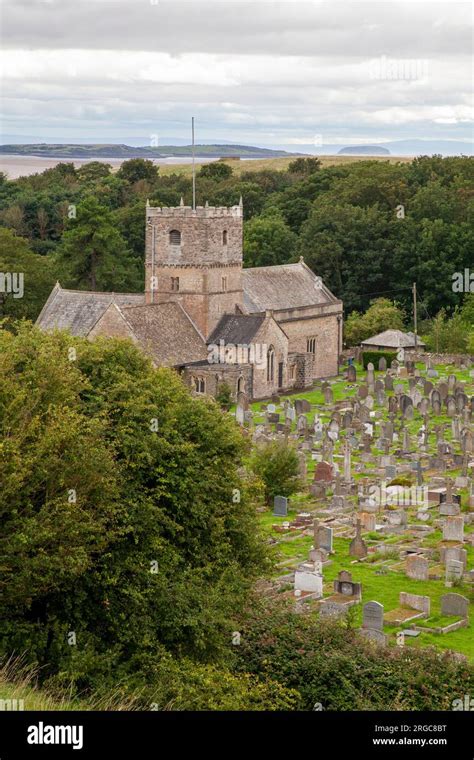 St Andrew's Church Clevedon Stock Photo - Alamy