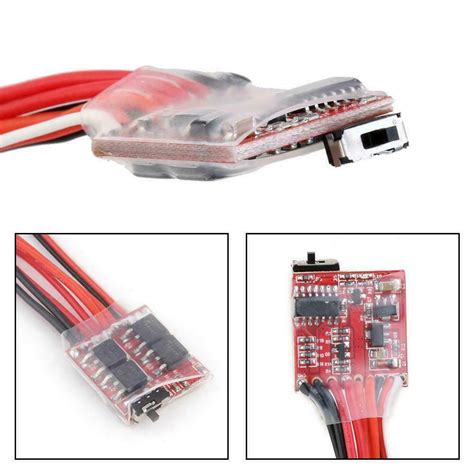 A Rc Esc Brush Motor Speed Controller W Brake For Rc Climbing Hot