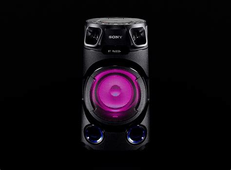 Ripley Equipo De Sonido Sony Mhc V Con Bluetooth Y Karaoke