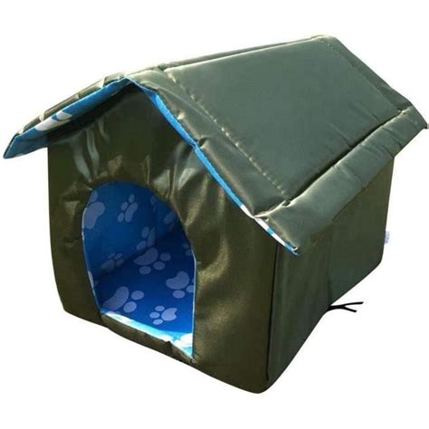 GOOD Niche chauffante d extérieur pour chat et chien Imperméable A367