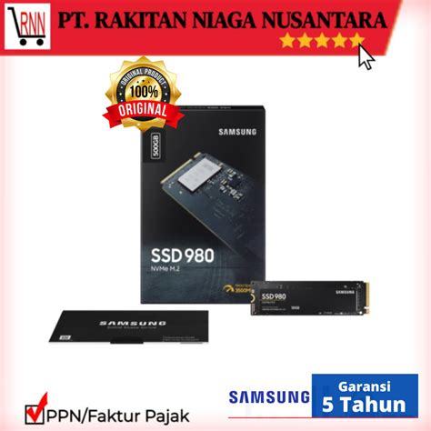 Jual Samsung Ssd M Gb Nvme Garansi Resmi Tahun Indonesia