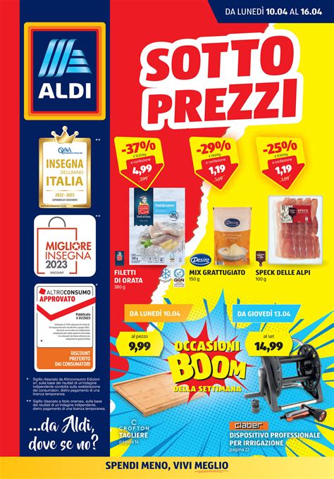 Sp Volantino Aldi Dal Al Aprile Page Created With