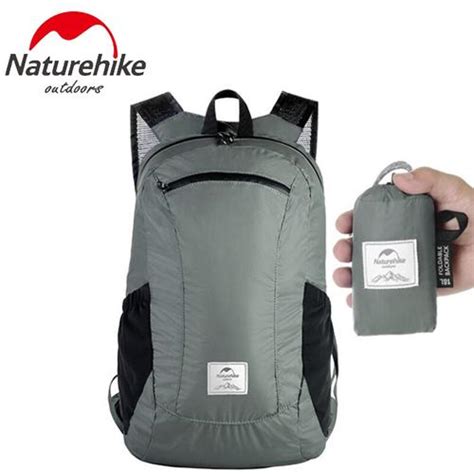 Naturehike Ultralight Backpack 18l Outdoor Waterproof Nylon Travel Foldable Backpack Waterproof