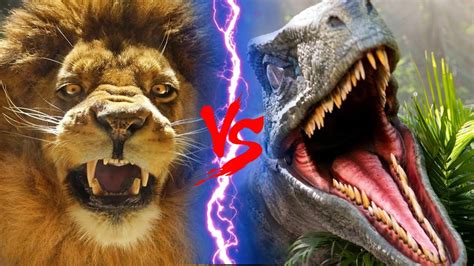 Lion VS Velociraptor - Who Would Win? - YouTube