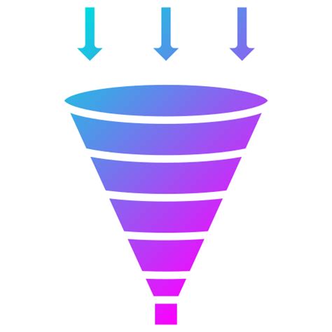 Funnel Generic Flat Gradient icon