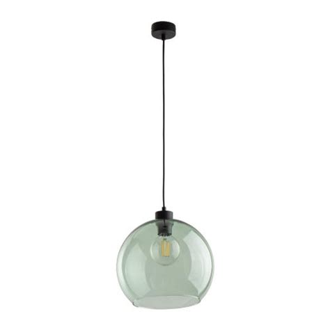 Lampa wisząca zielone szkło E27 CUBUS 6778 TK Lighting TK Lighting