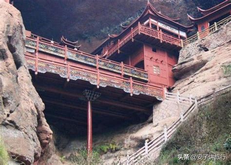 我國這座寺廟隱藏在懸崖邊，僅有一根柱子支撐，連日本人都來學習 每日頭條