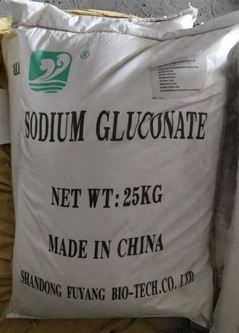 White Sodium Gluconate For Industrial Grade Reagent Grade At Rs