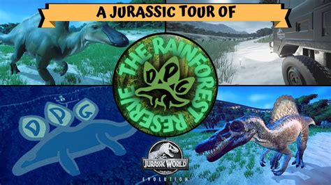 The Rainforest Reserve Jurassic World Evolution Park Tour YouTube