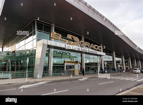 Bogota, Colombia - April 20, 2022: El Dorado Airport Terminal at Bogota ...