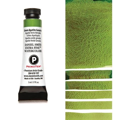 Daniel Smith Extra Fine Watercolor Green Apatite Genuine 5 Ml Tube