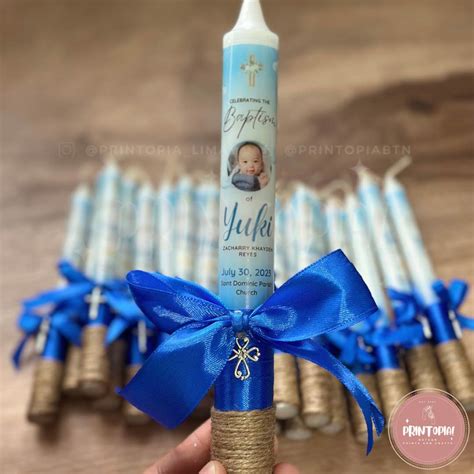 Baptismal Candle Customized Lazada Ph