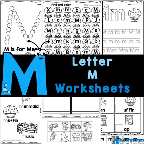 Tracing Letter M Worksheets Kindergarten Free - Infoupdate.org