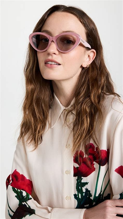 Gucci Gucci Symbols Cat Eye Sunglasses Shopbop