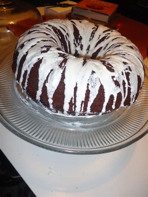 Bundt Cake With Drizzled Icing Culinary Arts Culinary Desserts