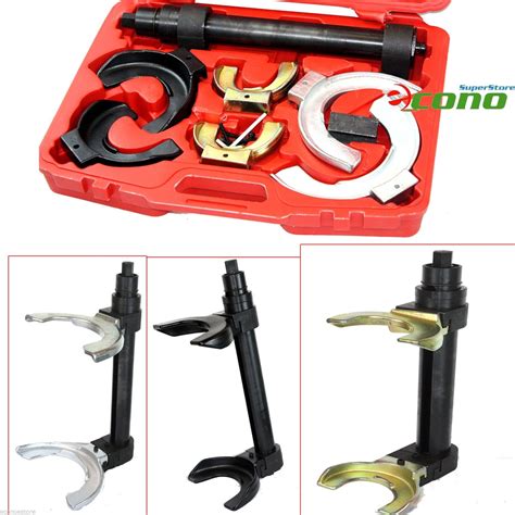 Auto Macpherson Interchangable Fork Strut Coil Spring Compressor