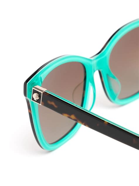 Kate Spade Desi Butterfly Frame Sunglasses In Braun Modesens