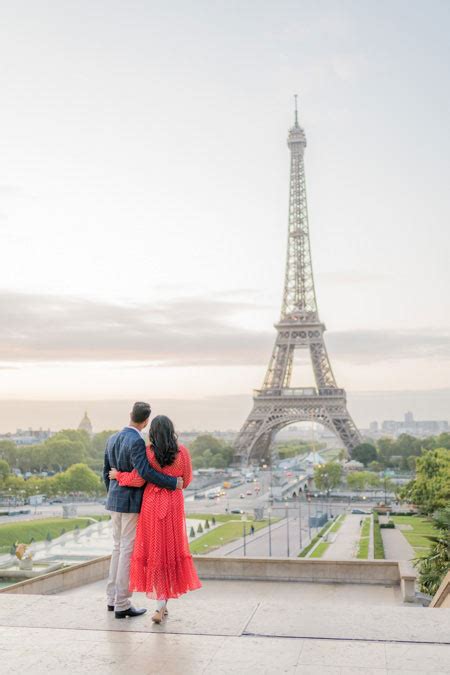 Eiffel Tower Couple Photoshoot Great Session With Pierre T