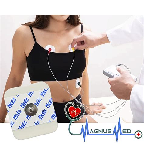 Kit Eletrodo Para Ecg Adulto Para Monitoriza O Card Aca Medix