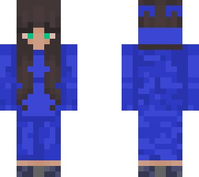 Blue girl | Minecraft Skin