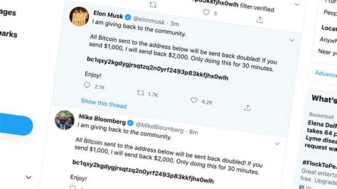 Huge Twitter Hack Hits Accounts Of Elon Musk Bill Gates Obama More