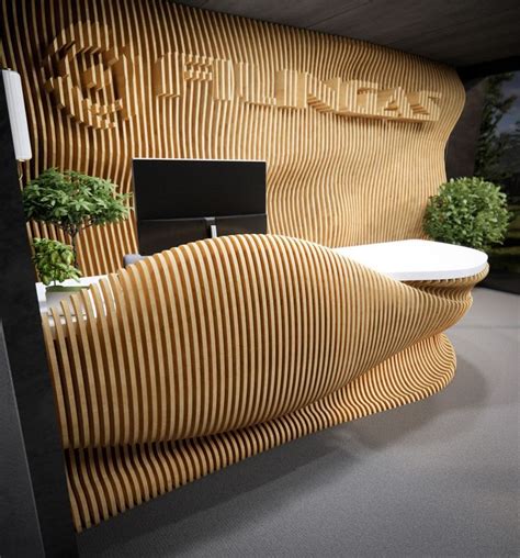 Modern Reception Parametric Furniture Design