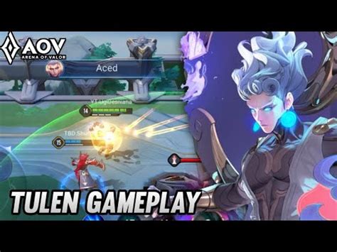 Aov Tulen Gameplay Mid Lane Arena Of Valor Youtube