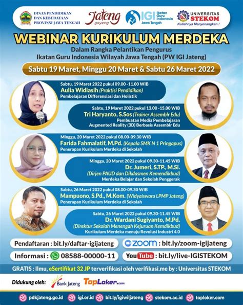 Webinar Kurikulum Merdeka Smk Perintis